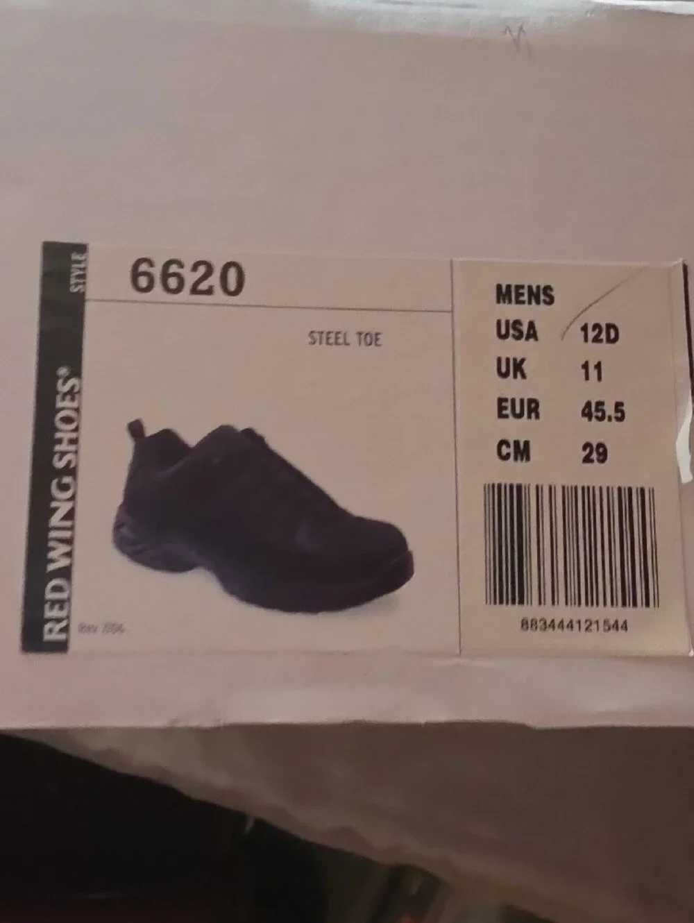 Red Wing Shoes Men's Black Athletic Work Sneaker